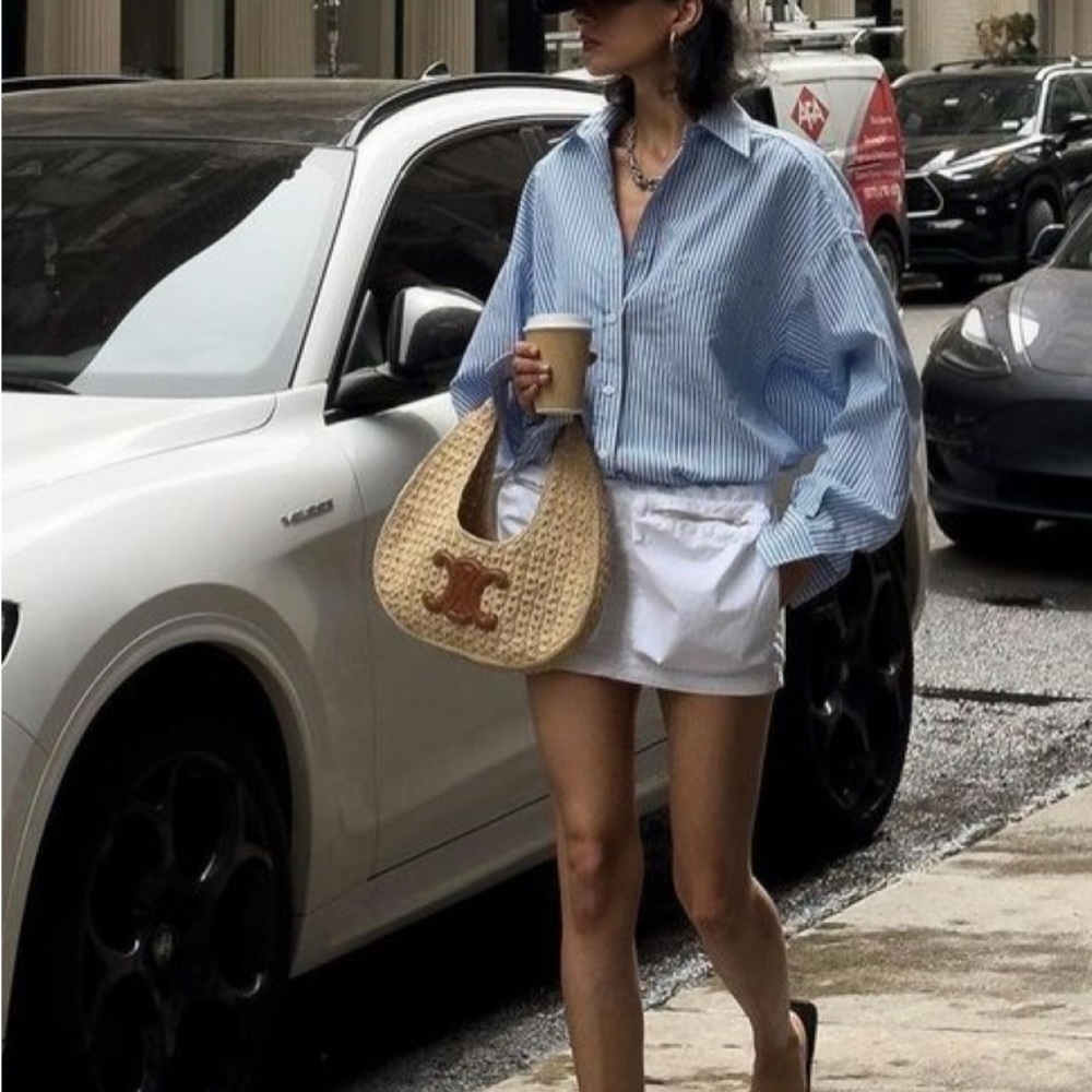 Preppy Abercrombie & Fitch Twill Mini Skirt